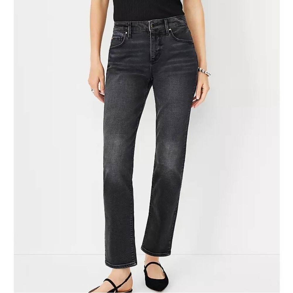 Ann Taylor Mid Rise  Taper Jean